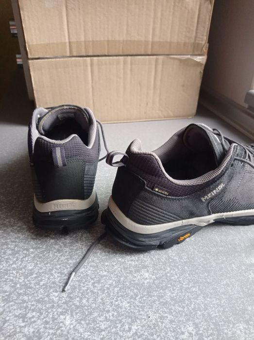 Трекінгові шкіряні кросівки напівчеревики Meindl Texas GoreTex Pro Vibram -44р