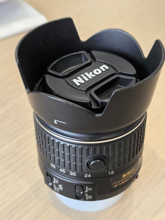 Objetiva Nikon AF-S DX 18-55mm VR II + filtro UV