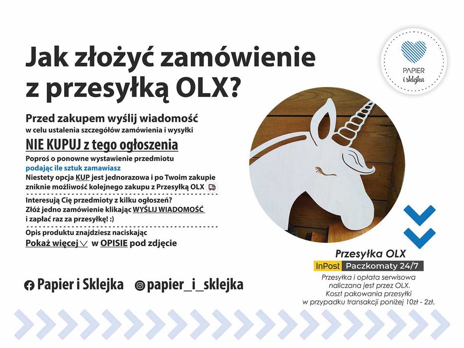 Baza do makramy jednorożec ozdoba do pokoju dziecka Koń