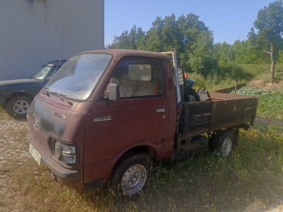 Toyota pick a trabalhar para recuperar chapa