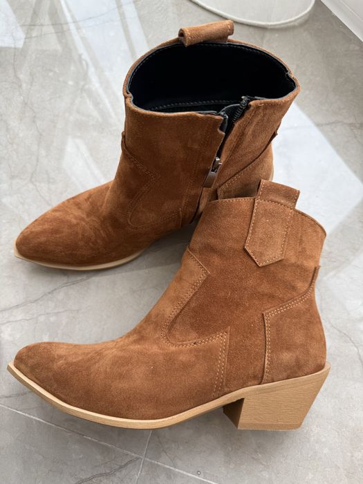 Черевики ботинки козаки 39 25,5