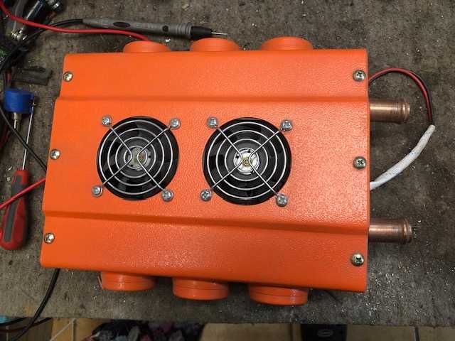 Nagrzewnica wodna 4,5kW 12V lub 24V