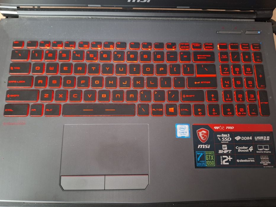 Laptop MSI GV62 7RD