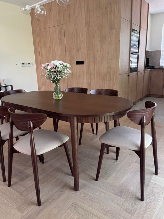 Zestaw Krzeseł Drewnianych 4 szt