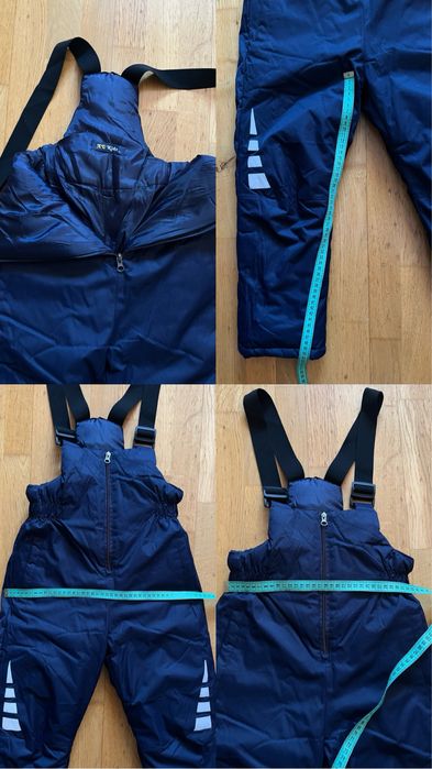 Зимові штани, зимовий комбінезом, комбез, лижні штани, напівкомбінезон