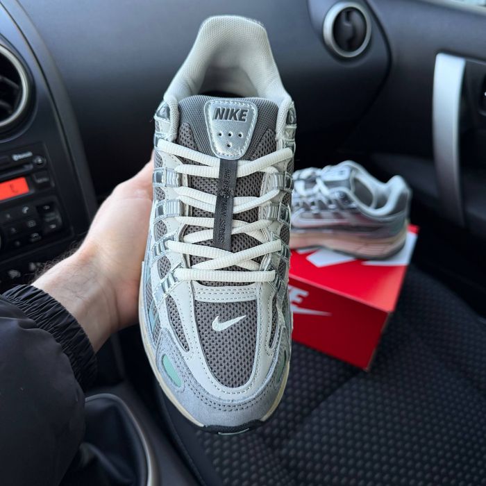 Кросівки Кроссовки Nike P-6000 Grey Green Серый Зелёный Сірий Зелений Кросовки демісезон