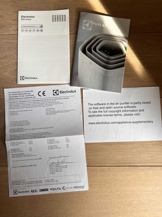 Electrolux oczyszczacz powietrza Pure A9