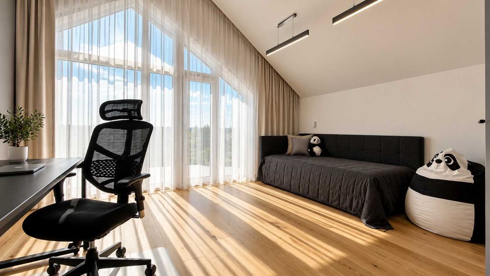 Продаж унікального будинку 297 м² з басейном, ставком і панорамою 15 соток,  4 спальні,  4 с/в,  гараж на 2 авто,  введено в експлуатацію 2024