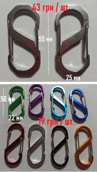 Карабін для ключей Карабін брелок Карабін універсальний