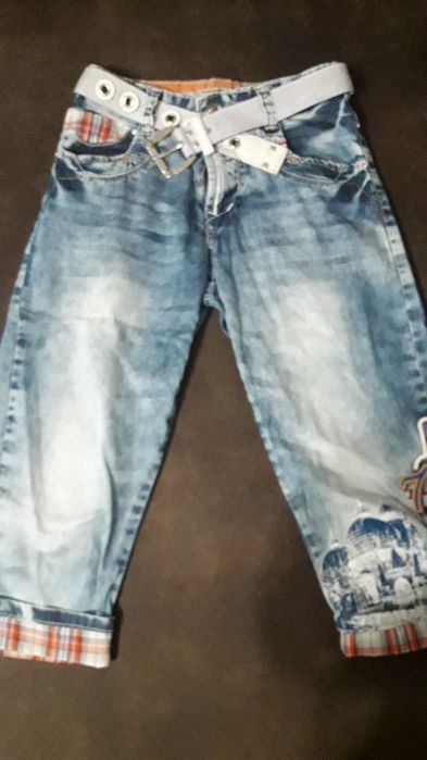 Бриджи/ шорты джинсовые.