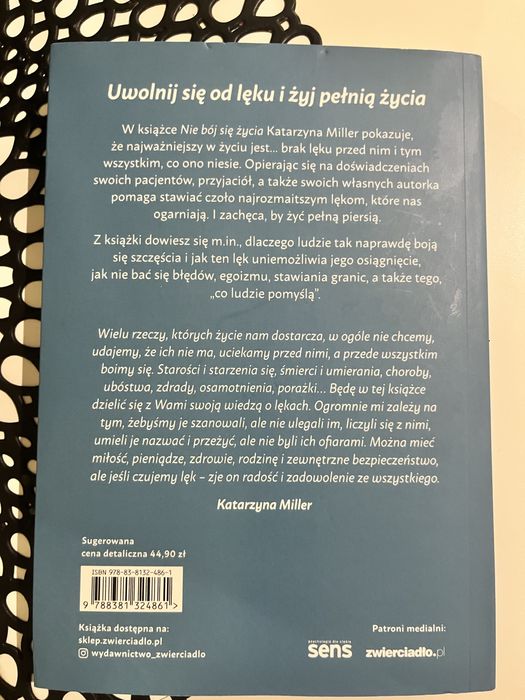 Nie boj sie zycia katarzyna Miller