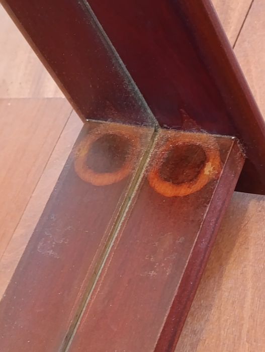 Espelho em mogno maciço