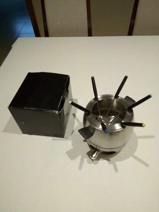 Fondue em Aço Inox Novo