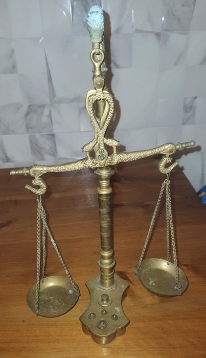 Balança latão vint