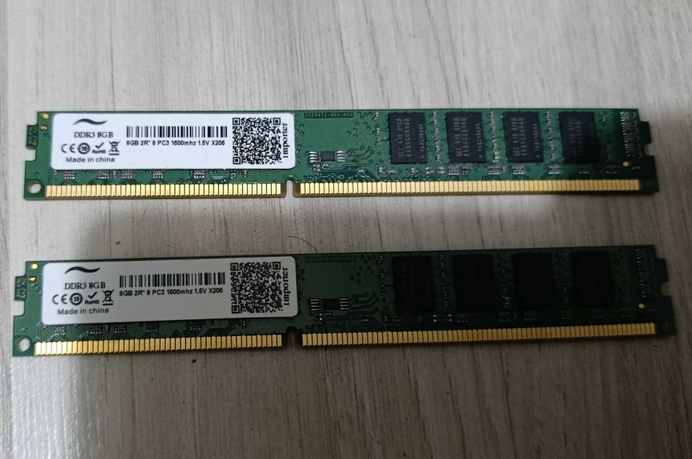 Pamięć RAM DDR3 16 GB (8GB x 2) PC3 1600Mhz