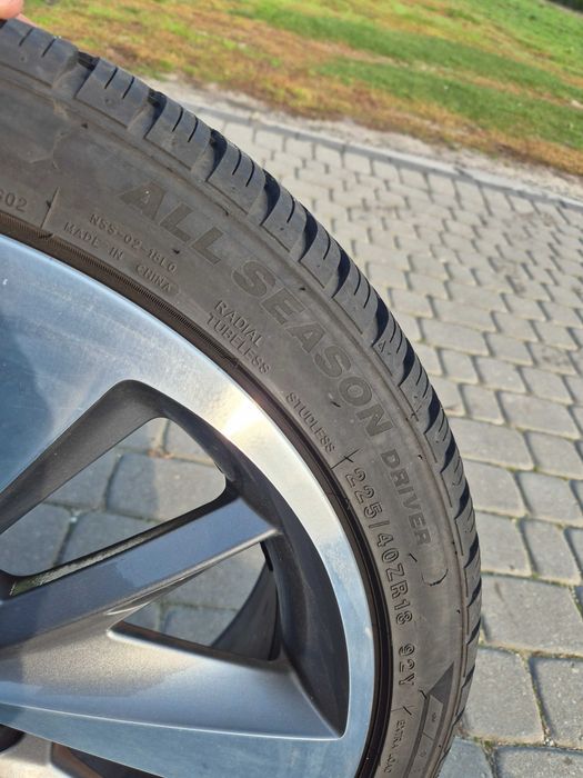 Koła komplet wielosezon.  Seat 5x112