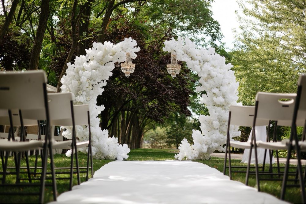 Свадебная арка аренда выездная церемония прокат фотозона