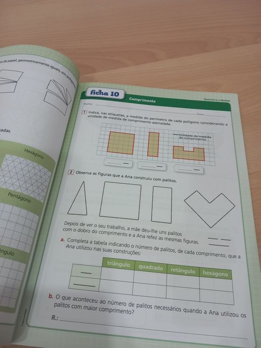 Livro de fichas de matemática para o 2⁰ ano