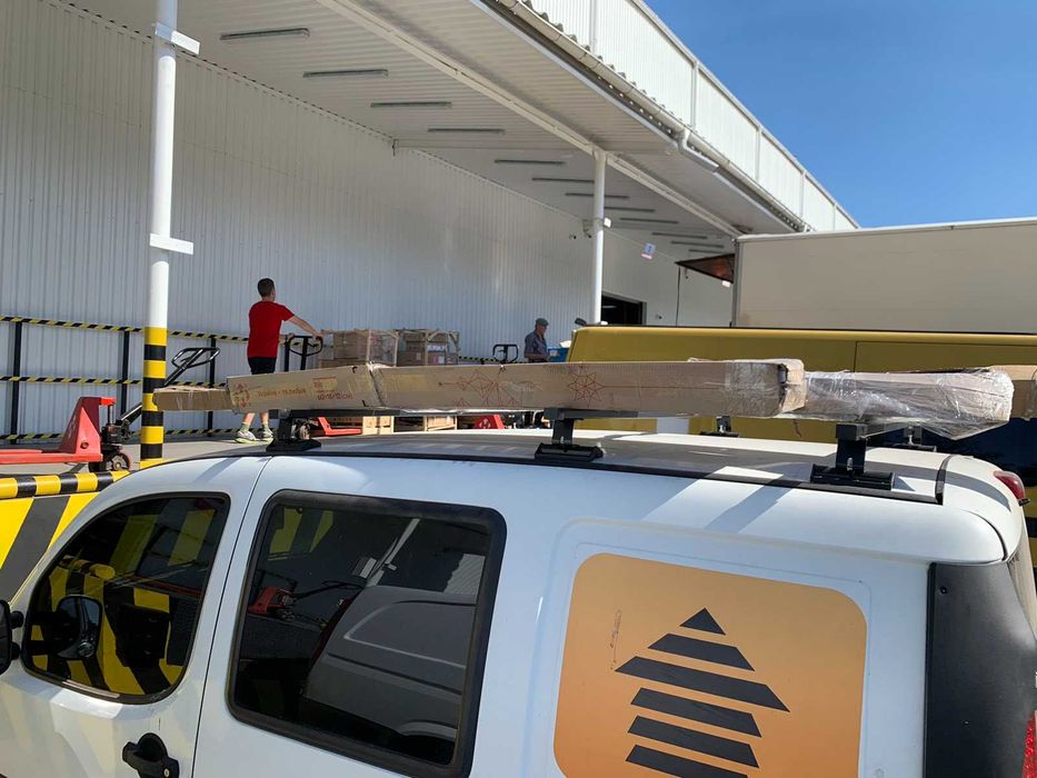 Комплект новых стальных дуг M2 на Макси Базу Fiat Doblo