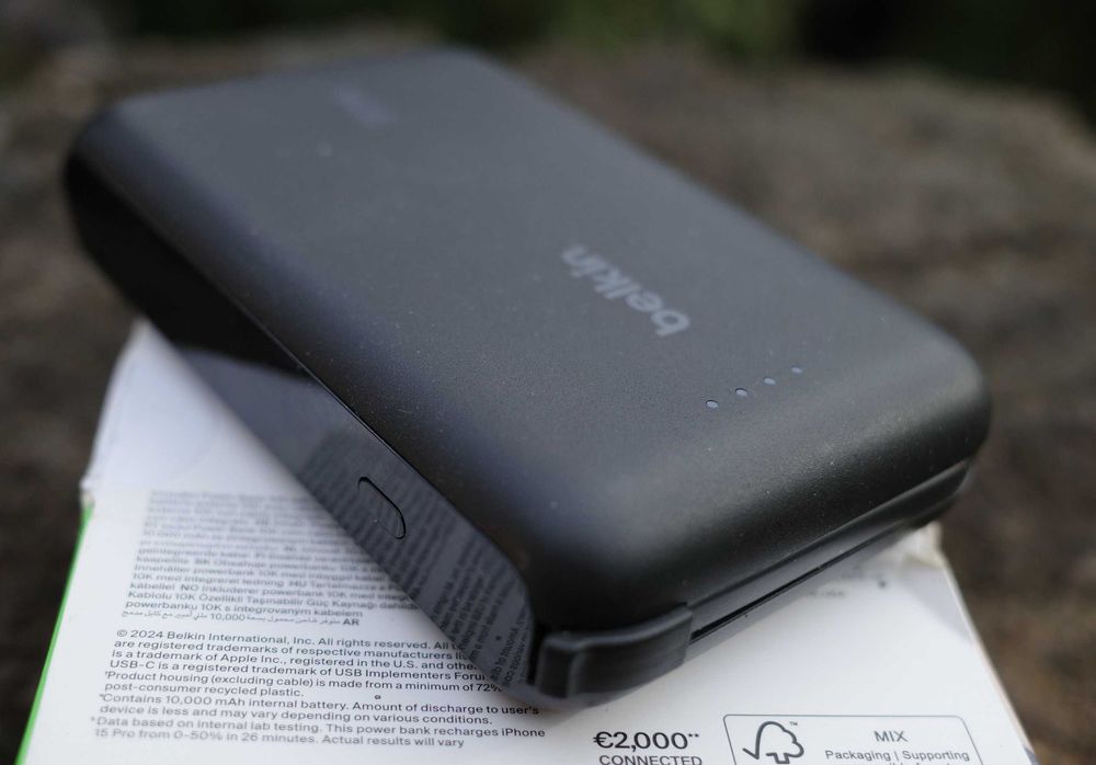 Powerbank Belkin 10k mAh 20W usb-c