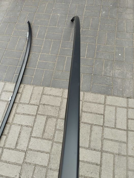 Relingi dachowe czarne listwy dachowe mercedes e-klasa W213 kombi