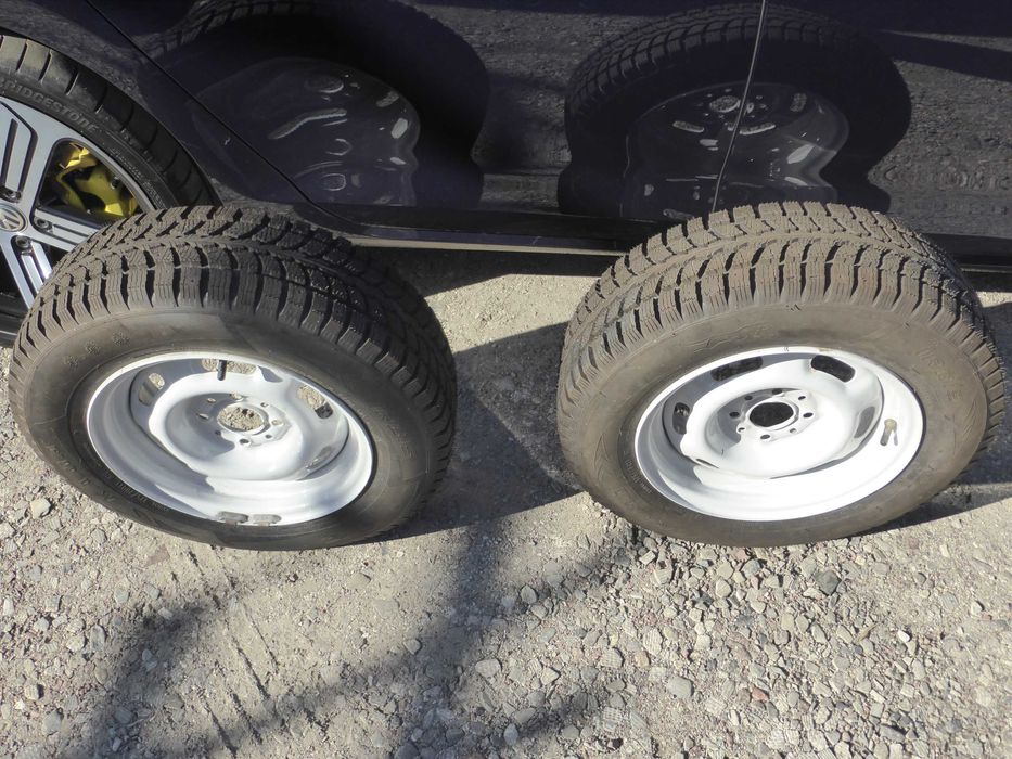 Шины зимние Kama 505 (под шип) 175/70 R13 + диски R13 PCD4x98