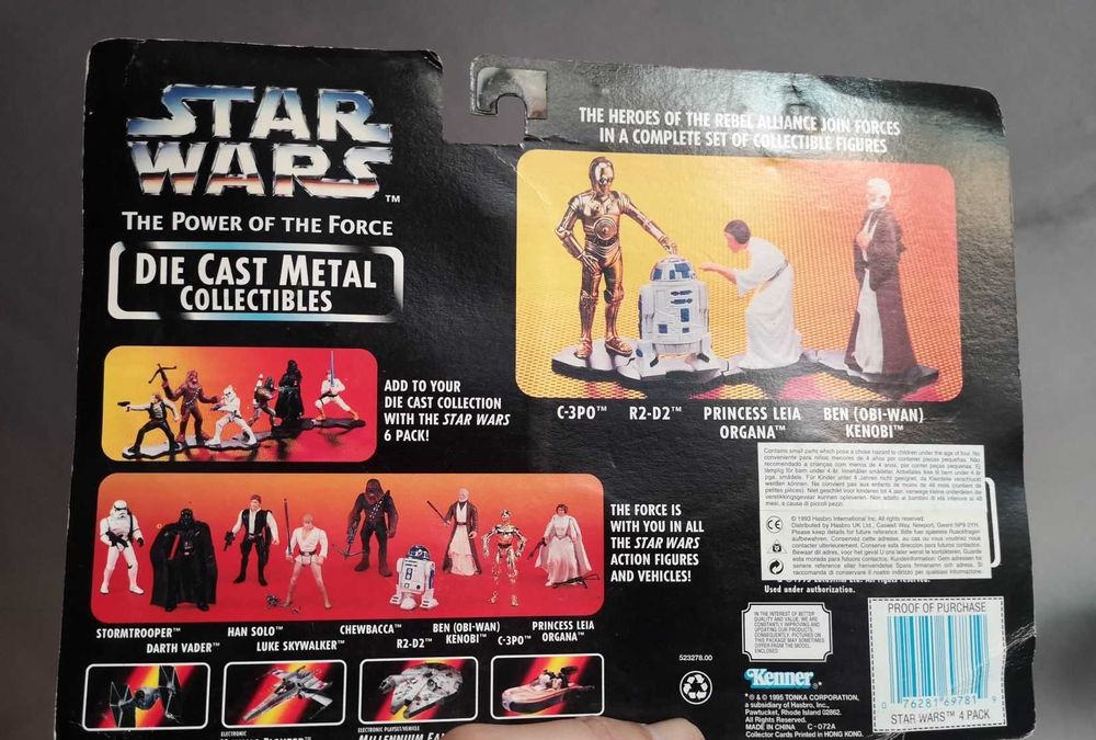 Star Wars (The Power of the Force) Die Cast metal Collectibles