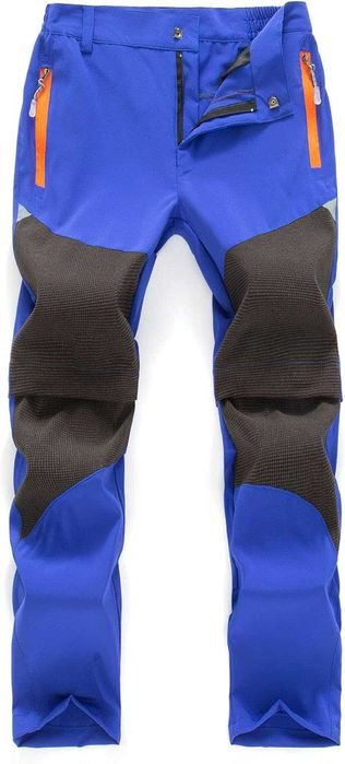 Nowe spodnie trekingowe/ ocieplane/ soft shell/ 116-122/ KEZATO !7363!