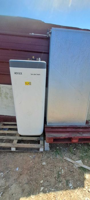 Paineis solares água sistema circulação forçado