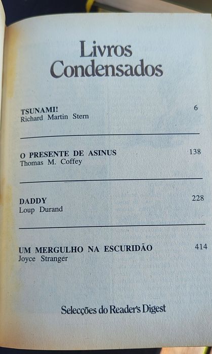 Livros condensados Reader's Digest