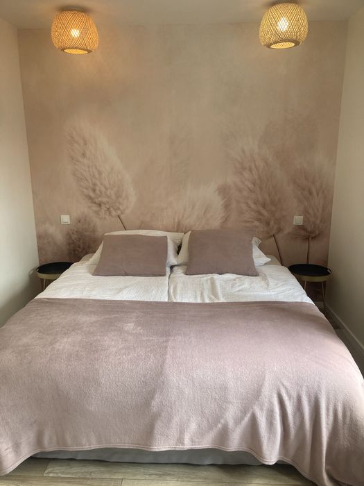 Łożko 180/200 z materacem