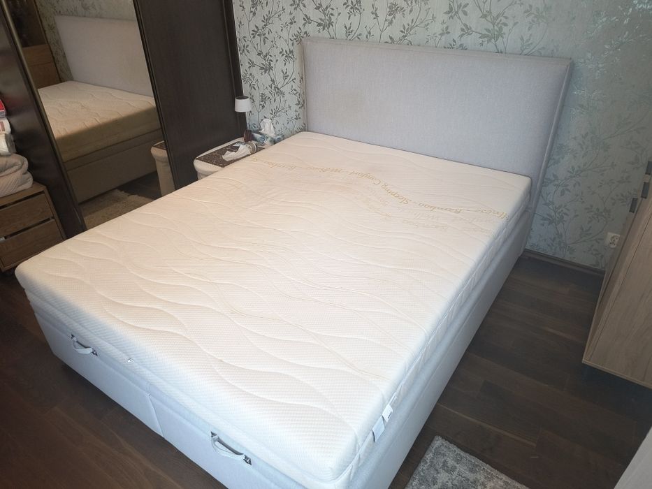 Łóżko małżeńskie + materac