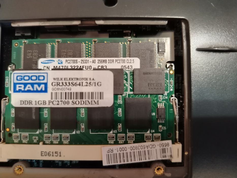 Laptop Fujitsu Siemens na części