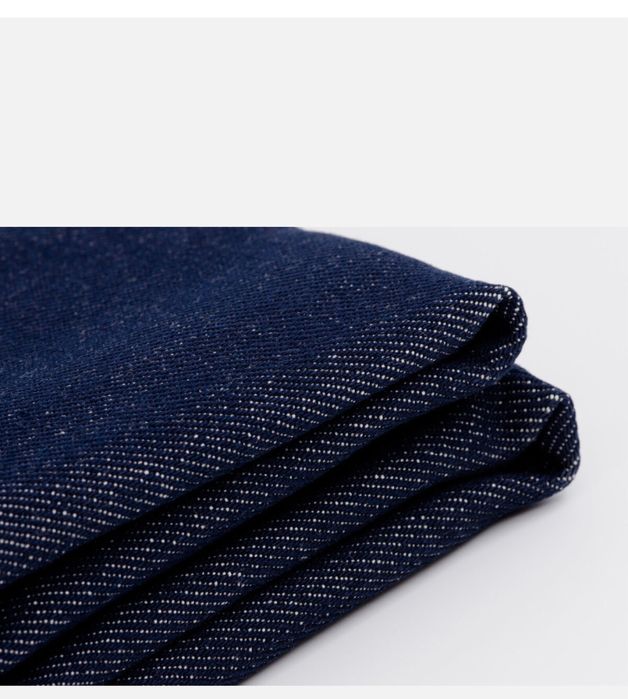 Komplet  4 jeansowych pokrowców na krzesła Ikea