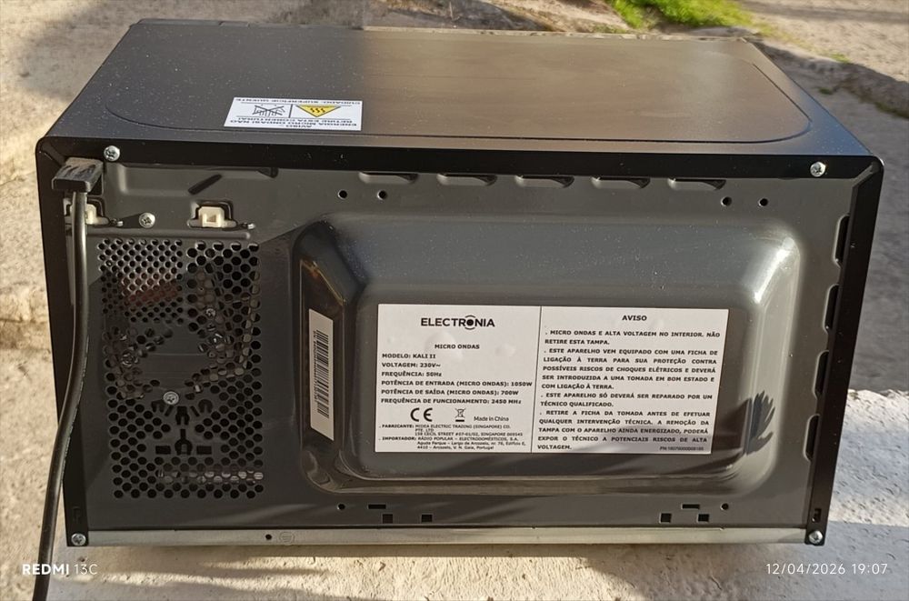 Microondas marca eletrónia