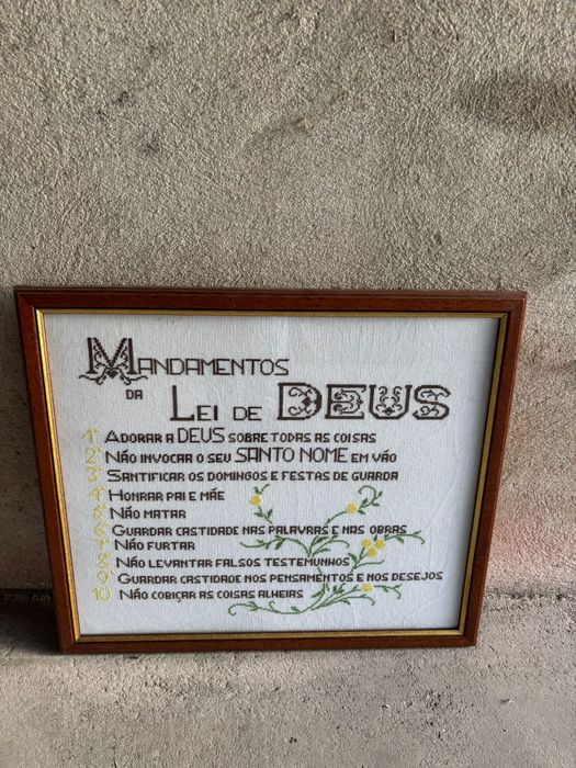 Quadros em ponto de cruz