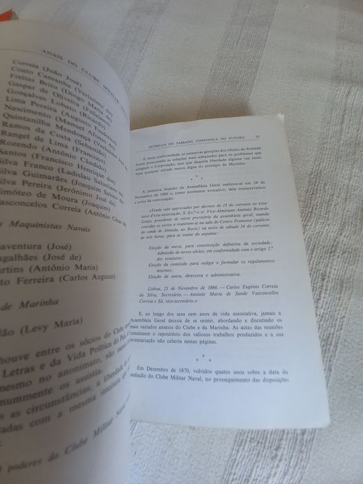 Anais clube militar naval número especial