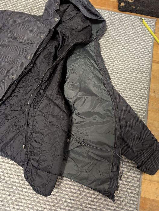 Kurtka chłopięca, z kapturem, podwójna