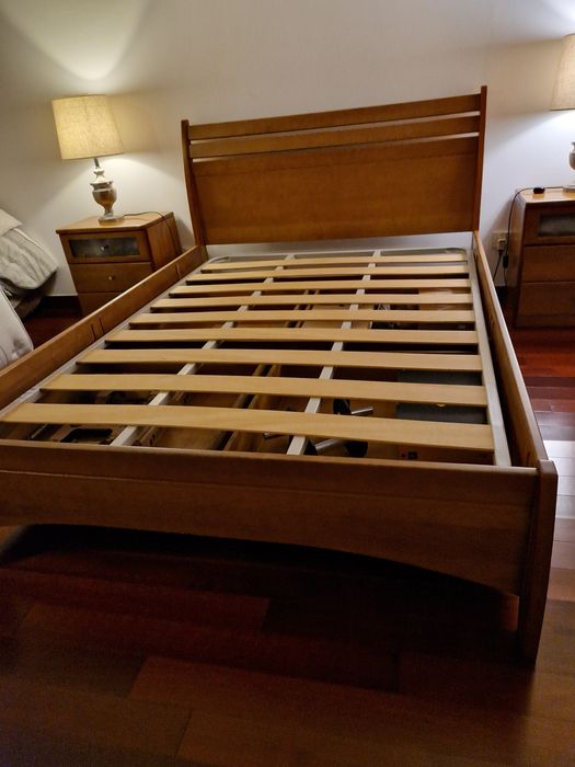 Cama de casal com arrumação, Celeiro do Móvel