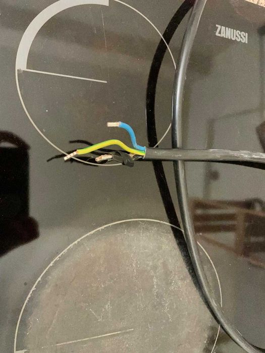 Placa Zanussi de vitrocerâmica