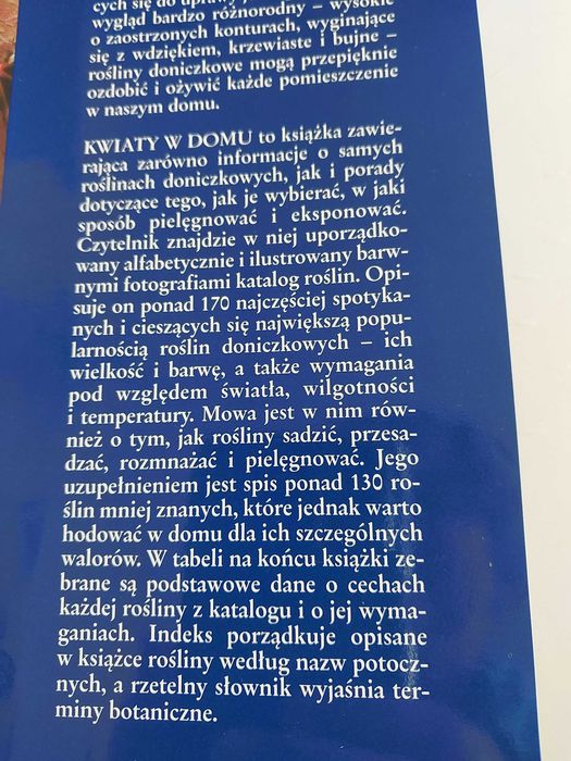 Kwiaty w domu jak dobierać i pielęgnować rośliny