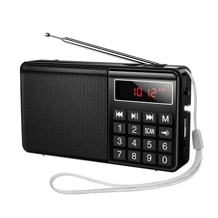 Портативний радіоприймач блютуз HOCO HI50 radio AM/FM USB/TF/BT5.3, 5W