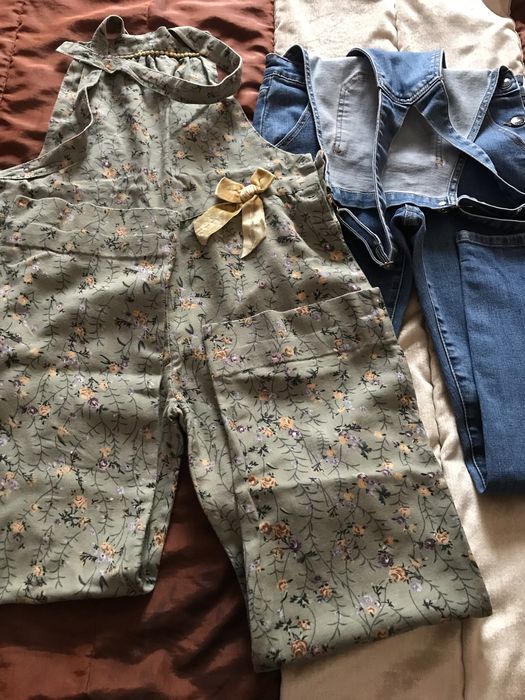 Girls' overalls for ages 10 and 12