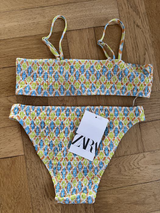 Bikini strój dwuczęściowy Zara r. 130 nowy z metkami