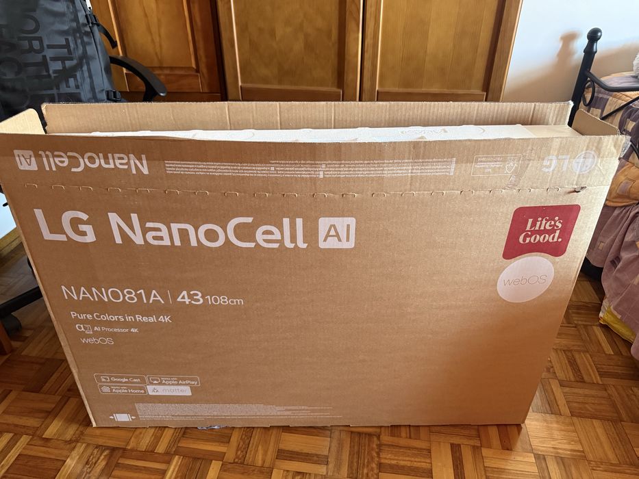 Televisão LG NanoCell 43 polegadas