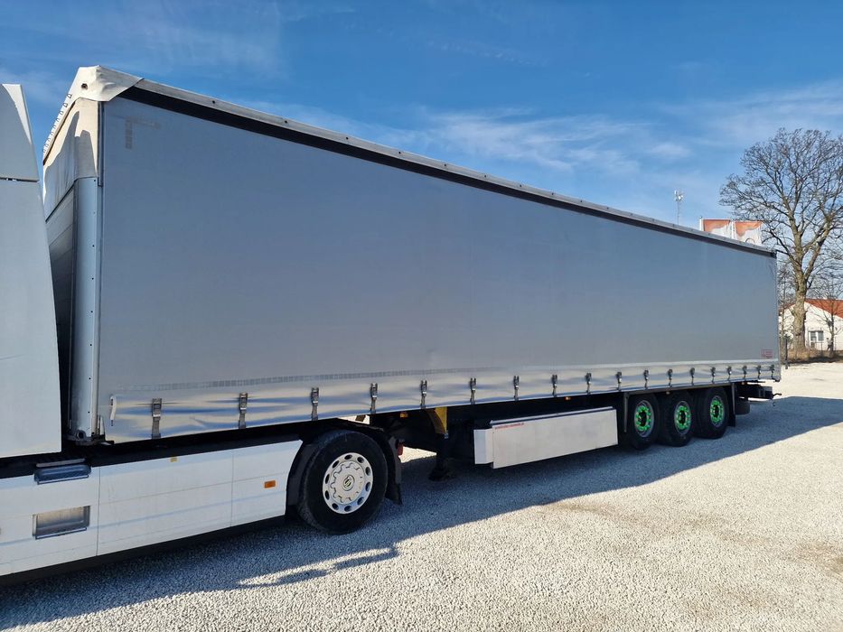 Schmitz Cargobull FIRANA - OŚ PODNOSZONA - PALECIARA - NOWE PLANDEKI - SUPER STAN