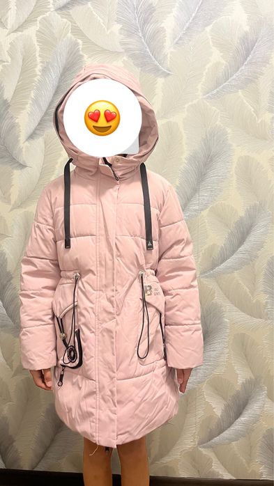 Зимова куртка пуховик 122 см