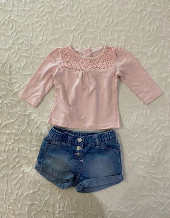 Conjunto Chicco menina recém-nascida