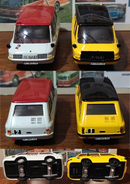 Demprice, Vector Models, Наши автобусы: ЛАЗ, ВНИИТЭ-ПТ, Форд, Шкода