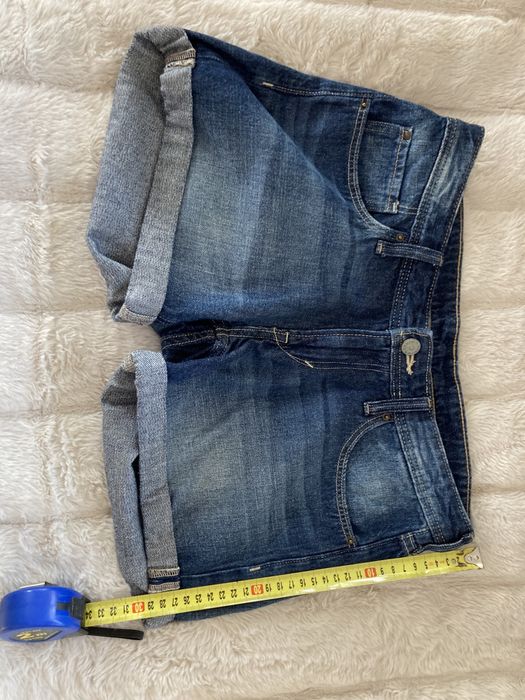 Spodenki jeansowe niebieskie